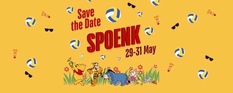Save de date voor Spoenk!!!